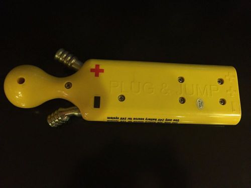 Plug and jump airplane universal battery jumper - ground service receptacle