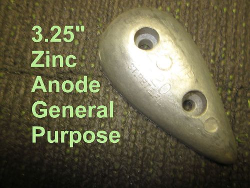 Zink anode (2) 3.25&#034; gen&#039;l purpose type