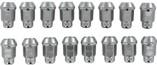 Itp wheel lug nuts 12mm x 1.50 tapered chrome (alug18bx)