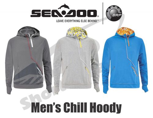 Brp seadoo men&#039;s chill pullover hoodie sweatshirt