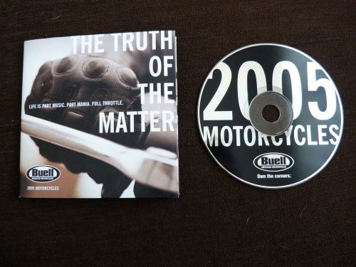 Buell american motorcycles 2005 "the truth of the matter" promo cd