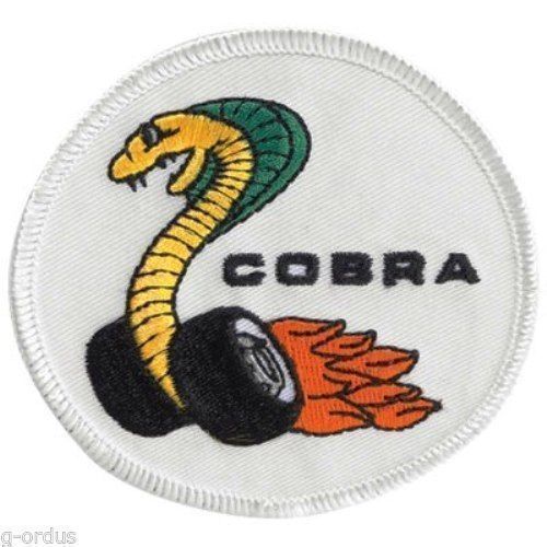 New pair of 2 new ford mustang fairlane torino cobra on wheels 3" round patches!