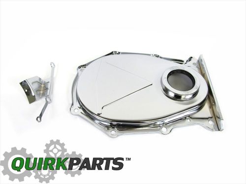 Mopar performance big block 383/400/413/426/440/426 hemi chrome timing cover kit