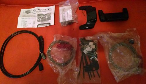 Harley touring hard saddlebag lid spoiler kit