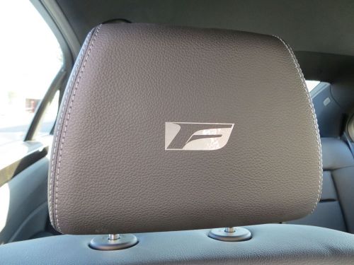 Headrest badge decal sticker lexus f sport is-f is*f* 4-pcs
