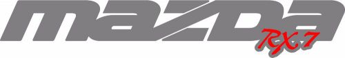 Mazda rx7 windshield decal