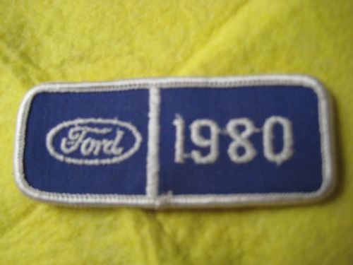 Vintage 1980 ford patch 3 1/2&#034; x 1 1/2&#034;
