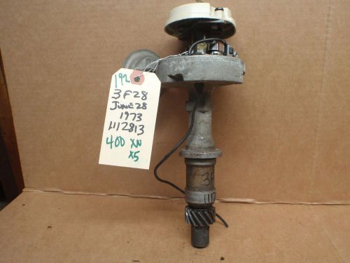 1973 1974 1112813  3 f 24 400 xn x5 pontiac distributor