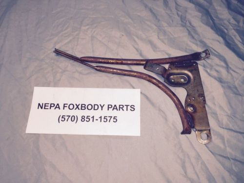 Dash bracket steering column side support brace mustang foxbody 87-93 oem