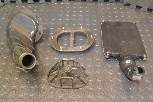 Yamaha blaster air box air yfs200 2000 filter lid intake boot tube 88-02 b19