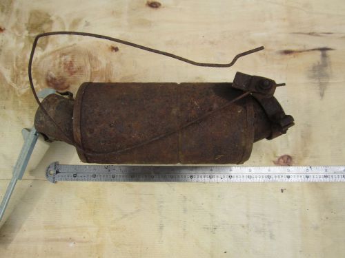 1958 1957 porsche 356 356a  coupe heater valve box can heat box oem