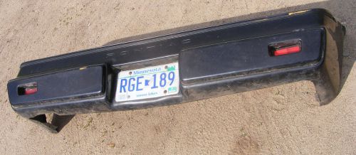 1986 fiero sport rear bumper cover 84 85 87 88 44k pontiac good used