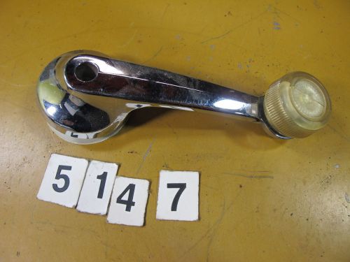 1976 ford mercury lincoln oem window crank with clear knob d6db-6623348 aa