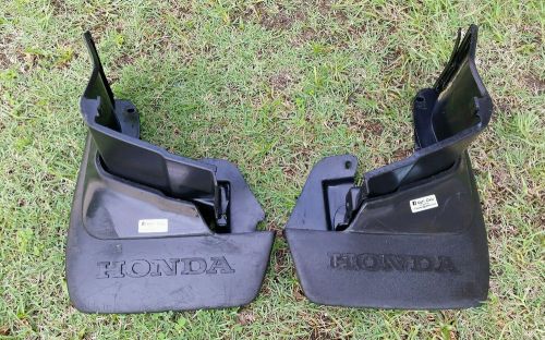 Used jdm rare front &amp; rear mudflaps crx ef8 91 comewith side skirt front cap