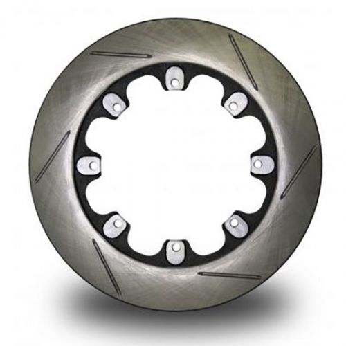 Afco 6640121 slotted pillar vane rh iron brake rotor, 11.75 x 1 inch