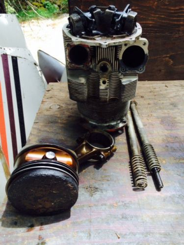 Continental io470-d cylinder, piston, connecting rod, &amp; return line cessna 310