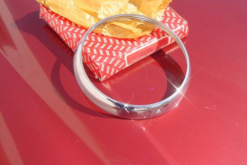 Nos lucas headlight head lamp rim jaguar mkii 3.4 3.8 austin morris 850 minor