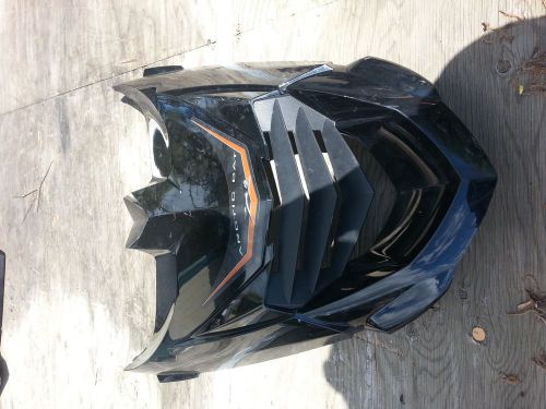 09 10 11 12 arctic cat jaguar tz1 z1 1100 hood cowling grille