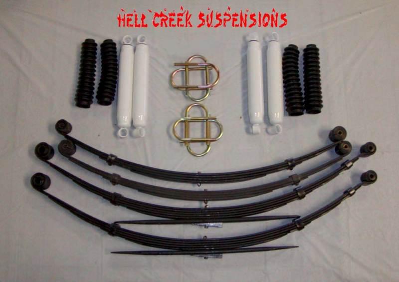 1963-73 full size jeep wagoneer and cherokee 4 inch lift kit