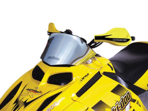 Powermadd - 13020 - cobra windshield, 9.5in. - chrome with graphics