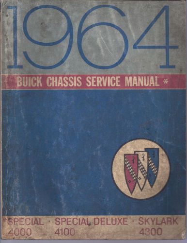 1964 buick special chassis service shop manual special,skylark