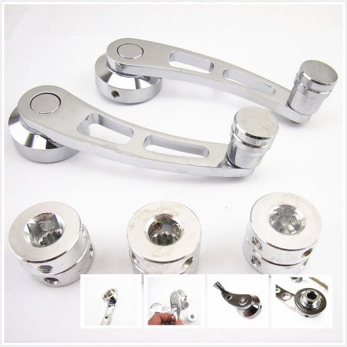 Purchase One Pair Chrome Aluminum Car Window/Door Crank Replacement