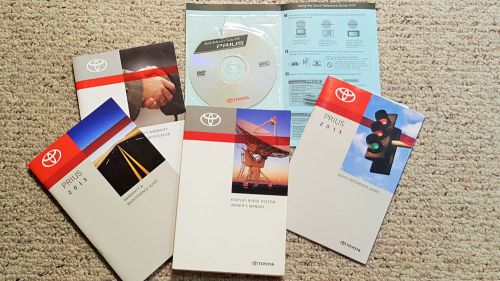2013 toyota prius display audio system owners manual, + quick reference  dvd