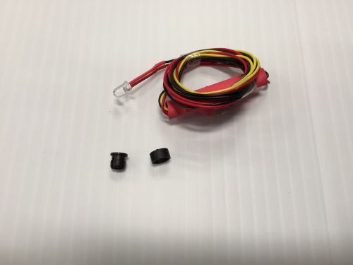 Red alarm led light with mounting grommet 10pc lot store owners reseseller