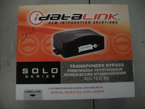 Idatalink transponder bypass ads-tbsl k0