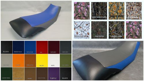 Polaris trail boss 250r seat cover trailboss in 2-tone /  3-tone or 25 colors