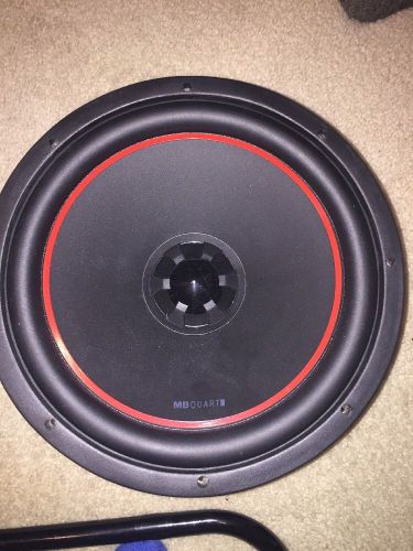 Mbquartz 12" subwoofer