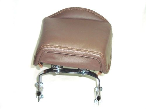 High quality classic sprung pillion seat tan colour for royal enfield bullets