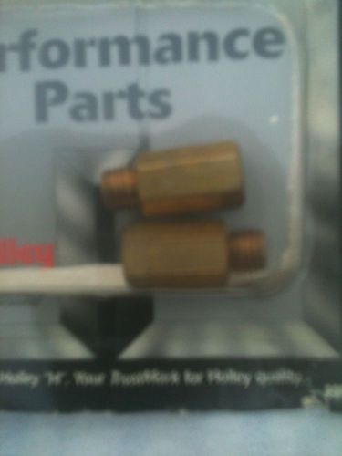 Holley jet extensions 122-5000 new old stock nib aed sbc bbc 302 350 mustang