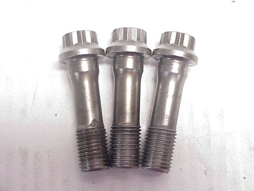 3- arp 12 point connecting rod bolts arp 2000d -06 (7/16"-20  x 1.550")  jh85