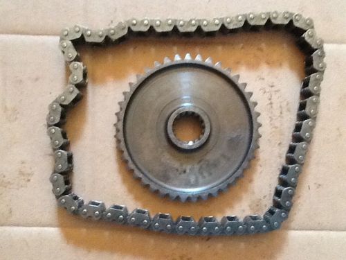 Z440 driven gear and chain