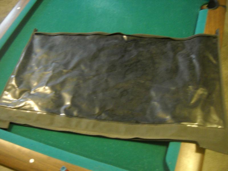 Jeep wrangler yj (1987-1995) back rear jeep soft top window dark tinted