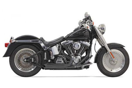Bassani manufacturing pro-street exhaust turn-out black (1s24db)