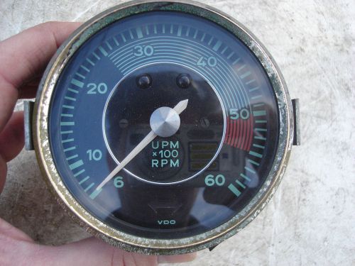Porsche 356 vdo tach tachometer gauge 356b 356c b c t6 s super