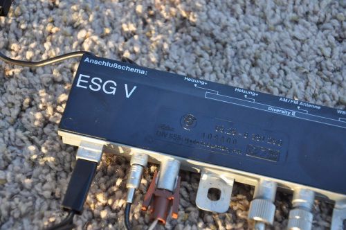 Bmw e32 e34 740il 540i m5 750il radio antenna amplifier am fm booster 8351250