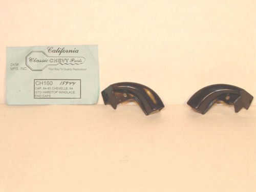 1964 1965 Chevelle, 64 GTO Htp NRS Windlace End Caps PAIR, US $21.95, image 2