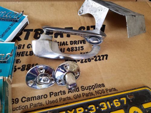 Exterior door handles 1967 camaro