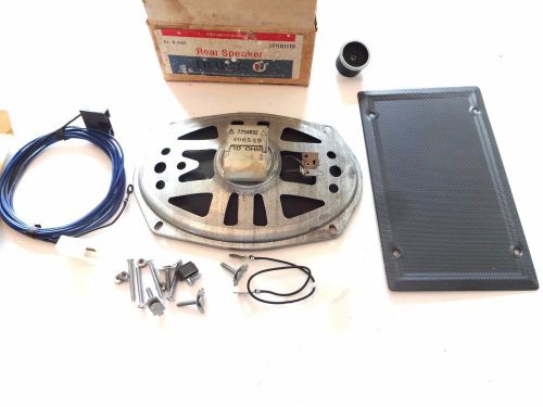 Nos 6x9 rear speaker kit 1966-1969 chevelle gto skylark camaro firebird nova