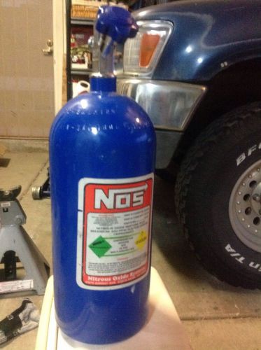 Nos nitrous bottle  high flow nozzle 14 lbs
