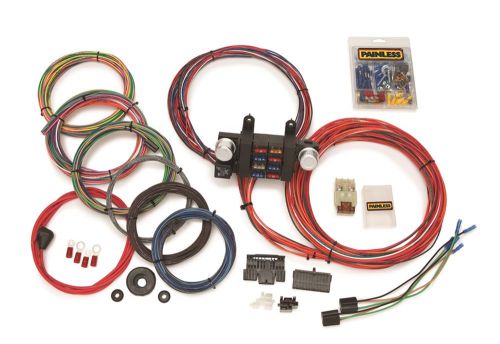 Painless wiring 10307 18 circuit basic customizable chassis harness