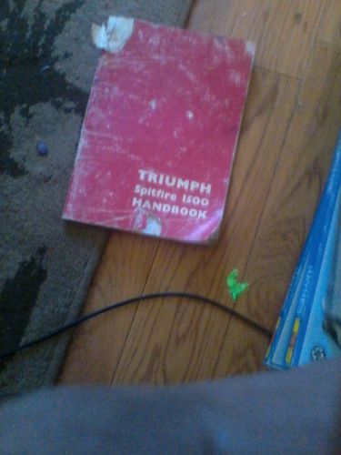 Triumph 1500 owners handbook