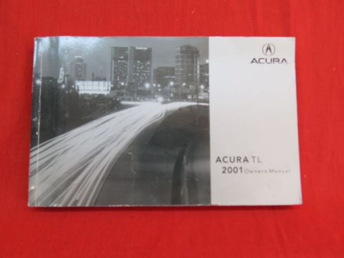 2001 acura tl owners manual guide book
