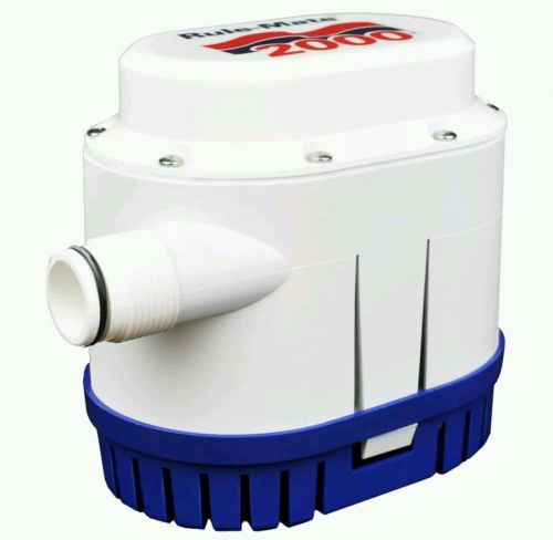 Rule rm2000a mate 2000 gph bilge pump 12v