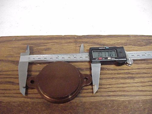 Billet aluminum rear camshaft cover for sb 2.2 bowtie block nascar arca c10