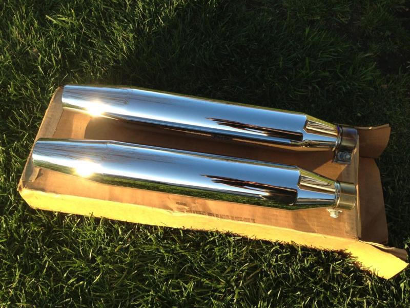 Purchase Harley Davidson Fatboy Deuce Complete Exhaust with Slash Out