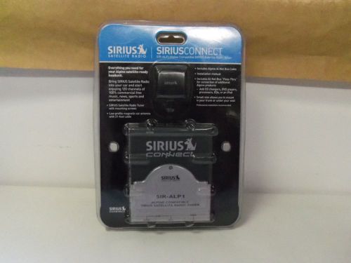 Sirius satellite alpine compatible radio tuner sir-alp1 new in original package